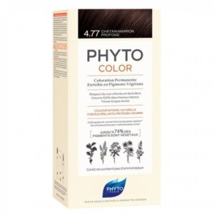 PHYTOCOLOR #4.77-castaño marrón intenso 4 u