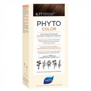 PHYTOCOLOR #6.77-marrón claro capuchino 4 u