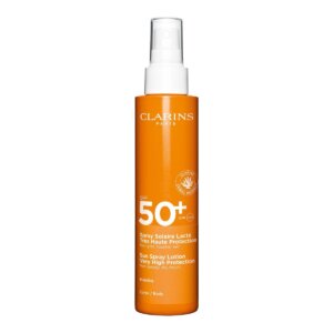 Clarins SOLAR moisturizing milk spray for the body UVA/UVB50+ 150 ml