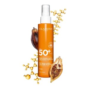 Clarins SOLAR moisturizing milk spray for the body UVA/UVB50+ 150 ml