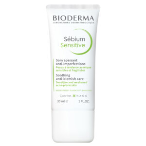 Bioderma SÉBIUM SENSITIVE calma, rehidrata y elimina las lesiones del acné 30 ml