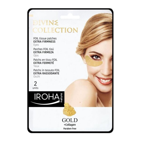 Iroha GOLD tissue eyes patches extra firmness 2 pcs