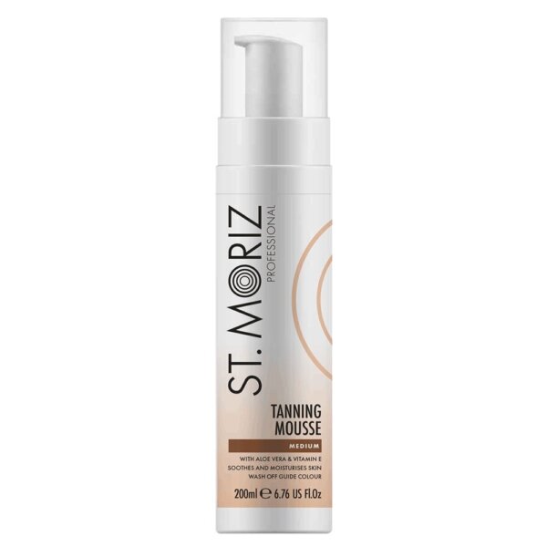 St. Moriz SELF-TANNING mousse #medium 200 ml