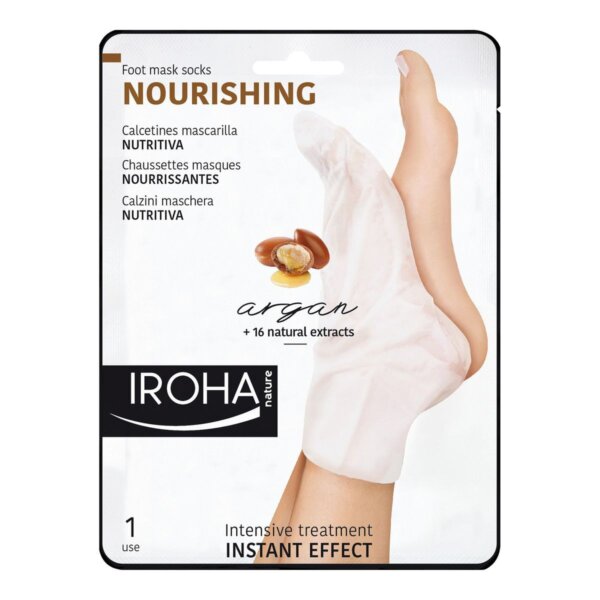 Iroha ARGAN & MACADAMIA nourishing socks 1 u