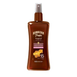 Hawaiian Tropic COCONUT & GUAVA dry oil SPF15 spray 200 ml