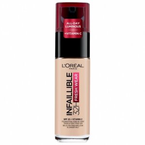 L’Oréal Paris INFAILLIBLE 32h fresh wear makeup SPF25 #015-porcelain 30 ml