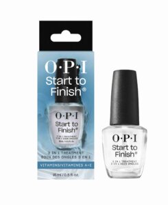 Opi START TO FINISH 3 in 1 Nail Treatment, Base, Top Coat and Strengthener 15 ml