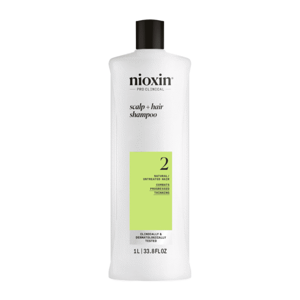 Nioxin SYSTEM 2 – Shampoo – Natural Hair with Advanced Weakening 1000 ml