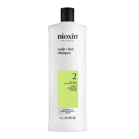 Nioxin SYSTEM 2 – Shampoo – Natural Hair with Advanced Weakening 1000 ml