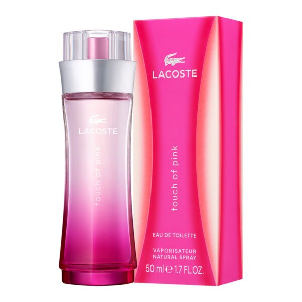 Lacoste Touch Of Pink Pour Femme Edt Spray