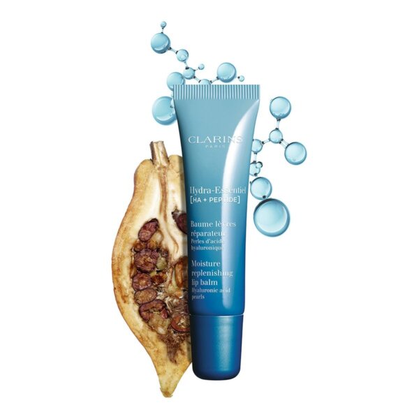 Clarins Hydra-Essentiel Moisture Replenishing Lip Balm With Hyaluronic Acid Pearls