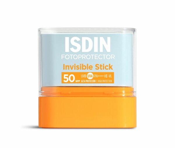 Isdin INVISIBLE STICK barra invisible para zonas específicas SPF50 10 gr