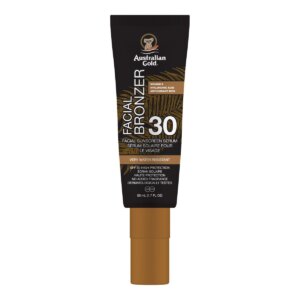 Australian Gold FACIAL BRONZER SERUM SPF30 water resistant 50 ml