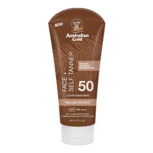 Australian Gold FACE SELF TANNER SPF50 sunscreen 88 ml