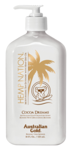 Australian Gold Hemp Nation Cocoa moisturizer tan extend 83 ml
