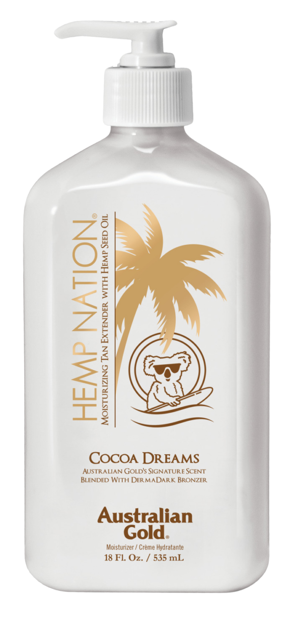 Australian Gold HEMP NATION COCOA moisturizer tan extend 83 ml Australian Gold Hemp Nation Cocoa moisturizer tan extend 83 ml