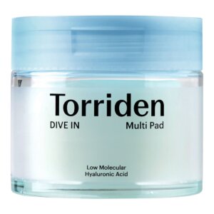 Torriden DIVE-IN low molecular hyaluronic acid facial pads x 80 u