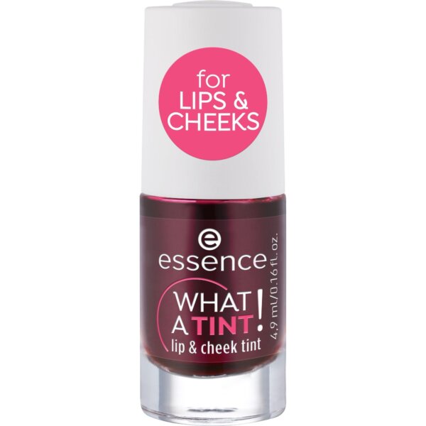 Essence What A Tint! lip and cheek tint huule- ja põsevärv #01-kiss from a rose 4.9 ml Essence WHAT A TINT! lip and cheek tint #01-kiss from a rose 4.9 ml