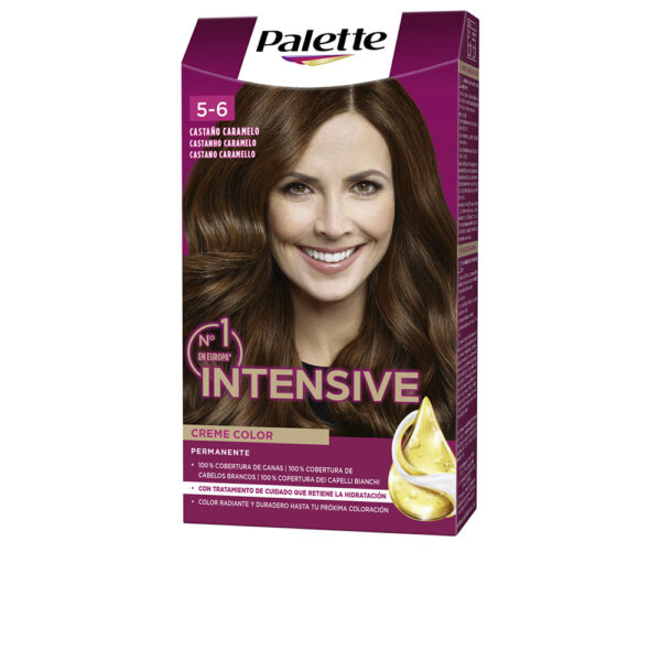 PALETTE INTENSIVE tinte #5.6-castaño caramelo 1 u Palette Intensive toon 5.6 juuksevärv