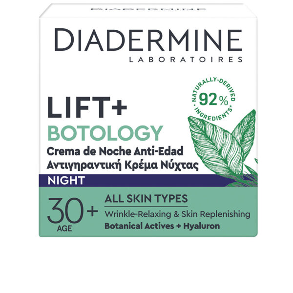 Diadermine LIFT + BOTOLOGY crema noche anti-arrugas 50 ml Lift Botology Crema Noche