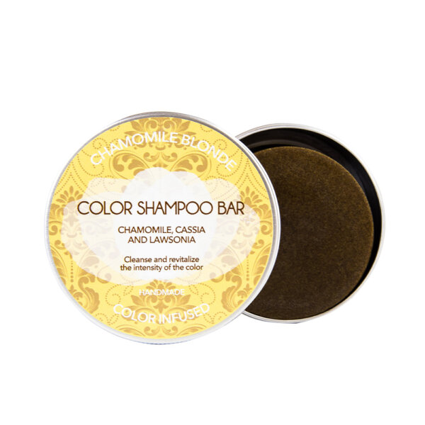BIO SOLID chamomile blonde shampoo bar 130 gr Bio Solid Chamomile Blonde