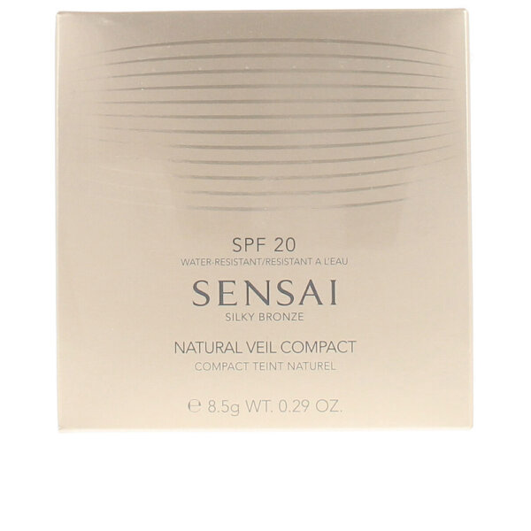 SILKY BRONZE NATURAL VEIL compact #02-Natural 8,5 gr Silky Bronze Natural Veil