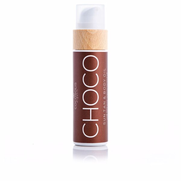 CHOCO sun tan & body oil 110 ml Cocosolis Choco Sun Tan