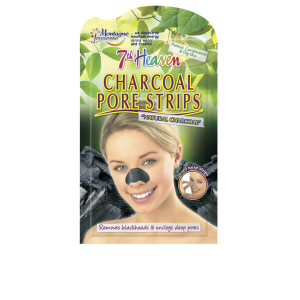 CHARCOAL pore strips 3 u Charcoal Pore Strips 3