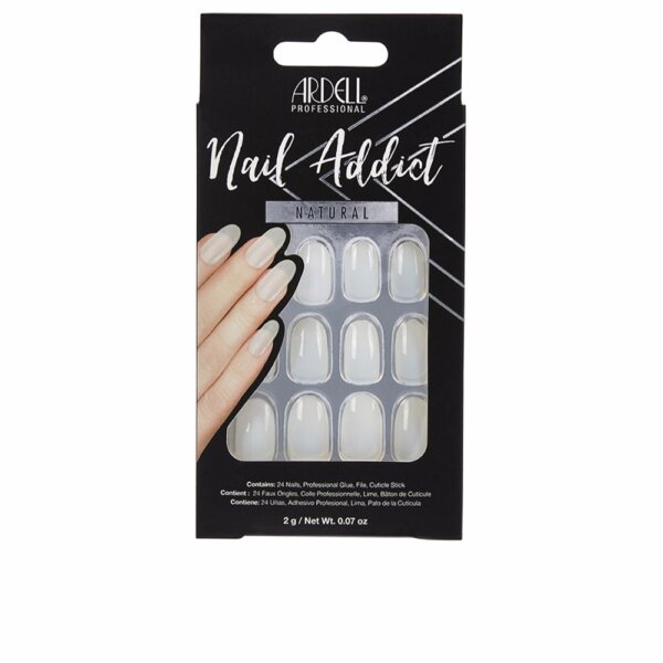 NAIL ADDICT natural oval 1 u Nail Addict Natural Oval