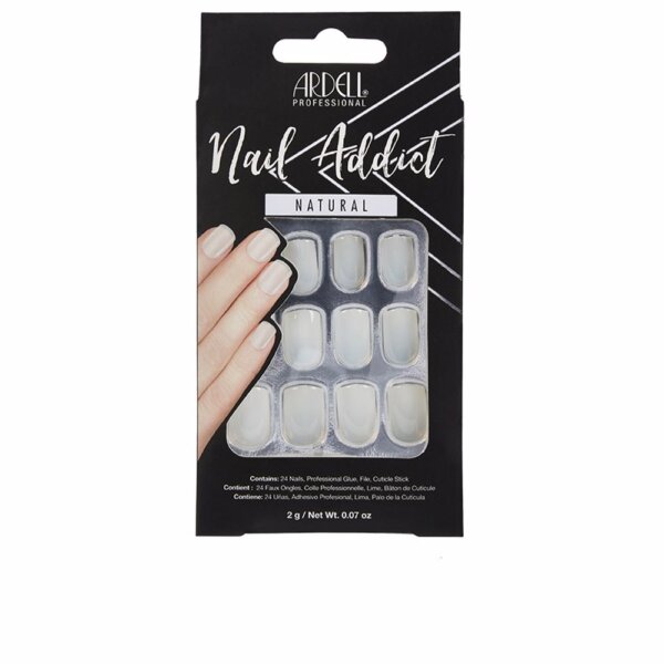 NAIL ADDICT natural squared 1 u Nail Addict Natural Squared