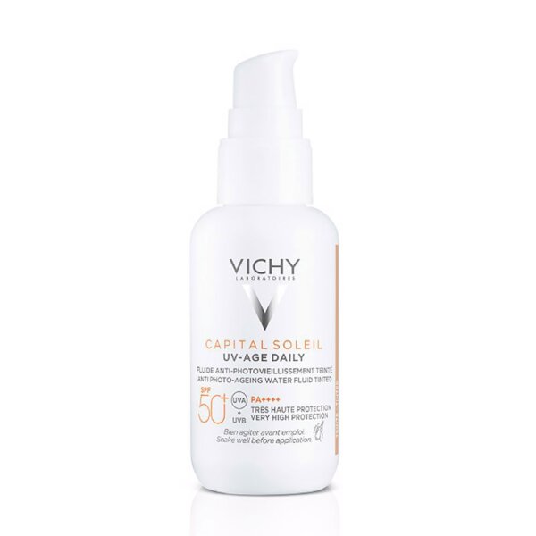 CAPITAL SOLEIL UV AGE daily photoprotective fluid color light SPF50+ 40 ml Capital Soleil Uv Age 40ml