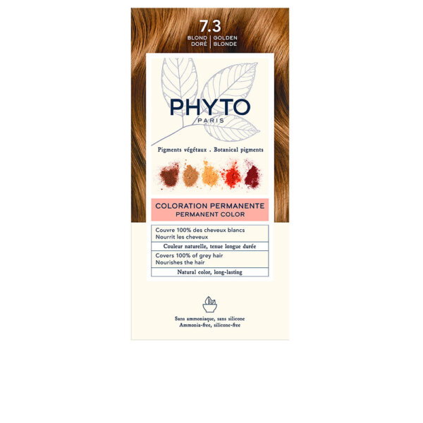 PHYTOCOLOR #7.3-rubio dorado 4 u Phytocolor #7 3 Rubio