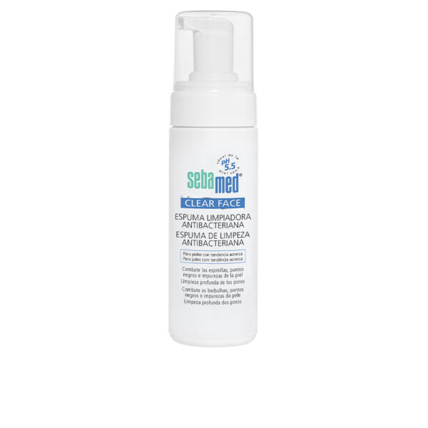 CLEAR FACE antibacterial cleansing foam 150 ml Clear Face Antibacterial Cleansing