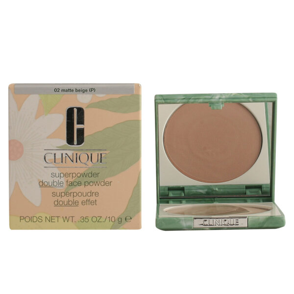 SUPERPOWDER double face powder #02-matte beige Superpowder Double Face Powder