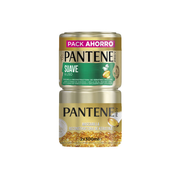 Pantene Soft and Smooth Mask komplekt 2 x 300 ml Soft And Smooth Mask