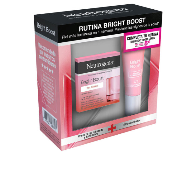 BRIGHT BOOST ROUTINE CREAM GEL & SERUM LOT 2 tk Bright Boost Routine Cream