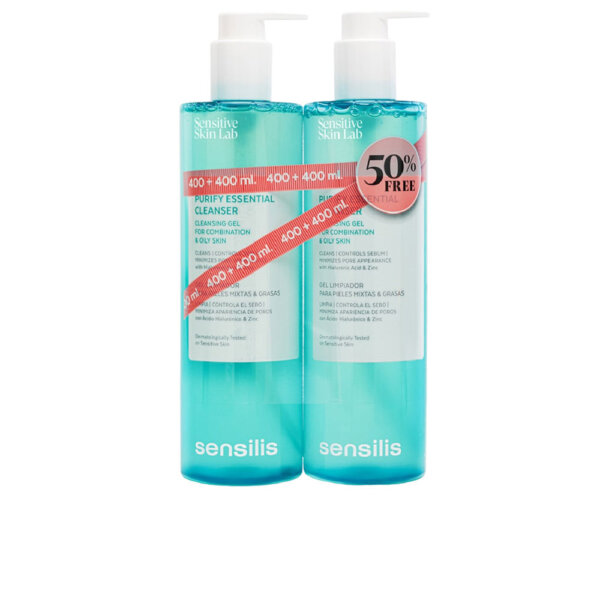 PURIFY ESSENTIAL CLEANSER cleansing gel 2 x 400 ml Purify Essential Cleanser Cleansing
