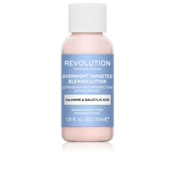 OVERNIGHT TARGETED BLEMISH LOTION calamine & salicylic acid 30 ml Overnight Targeted Blemish Lotion
