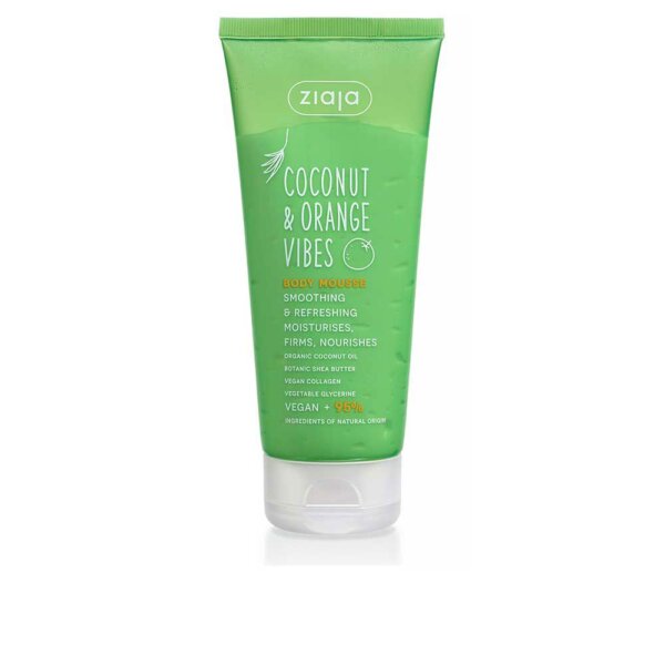 COCONUT & ORANGE VIBES softening and refreshing body mousse 200 ml Coconut & Orange Vibes
