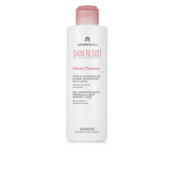 SKIN RESIST VELVET gentle cleansing gel for face and eyes 200 ml Velvet Gentle Cleansing Gel