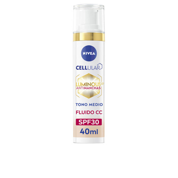 Nivea Luminous 630º Anti Stain CC fluid SPF30 #medium 40 ml Luminous 630º Anti Stain 40ml