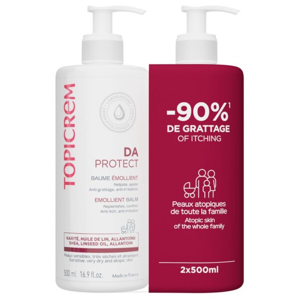 DA emollient balm pack 2 x 500 ml Da Emollient Balm Pack