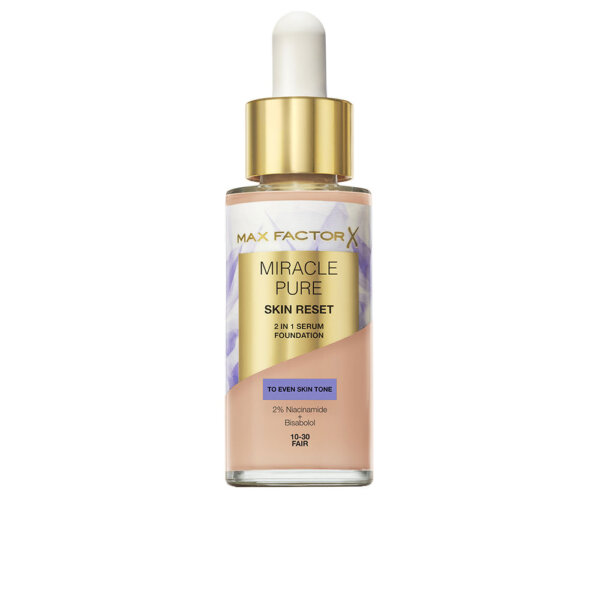 MIRACLE PURE serum with color #10 – 30-Fair 30 ml Max Factor Miracle Pure Serum Color