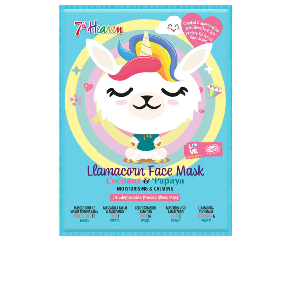 LLAMACORN face mask Llamacorn Face Mask 1