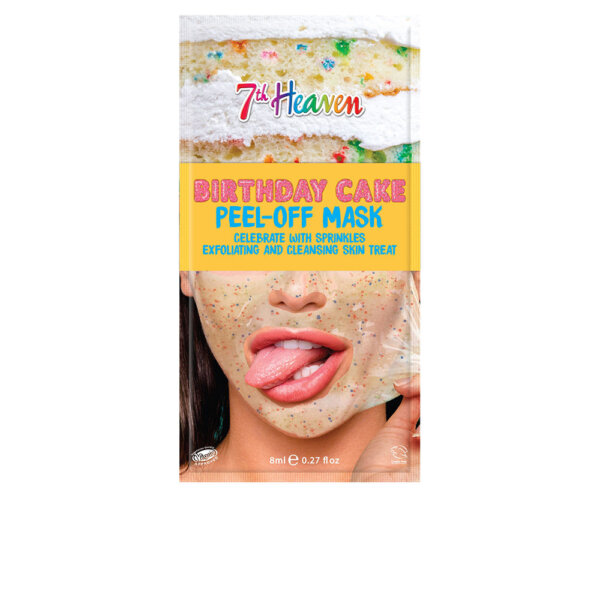 PEEL-OFF birthday cake mask 8 ml Peel Off Birthday Cake