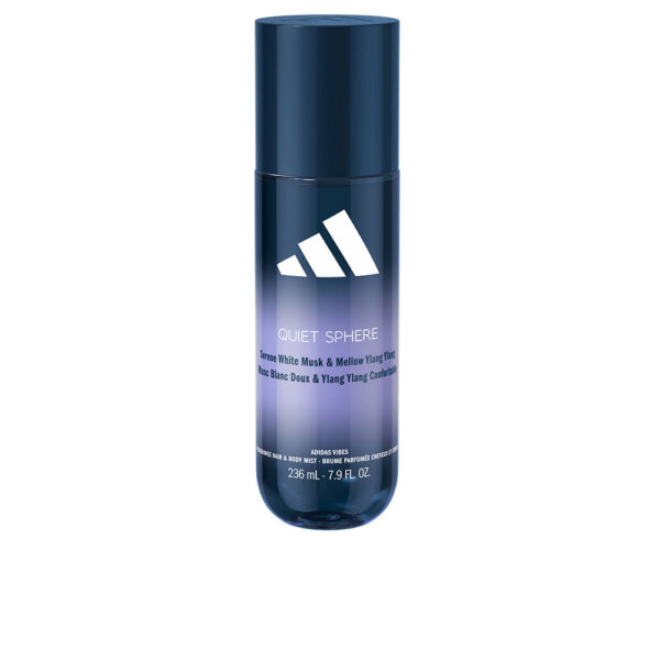 Adidas Vibes Quiet Sphere fragance hair & body mist juukse- ja kehasprei 236 ml Vibes Quiet Sphere Fragance