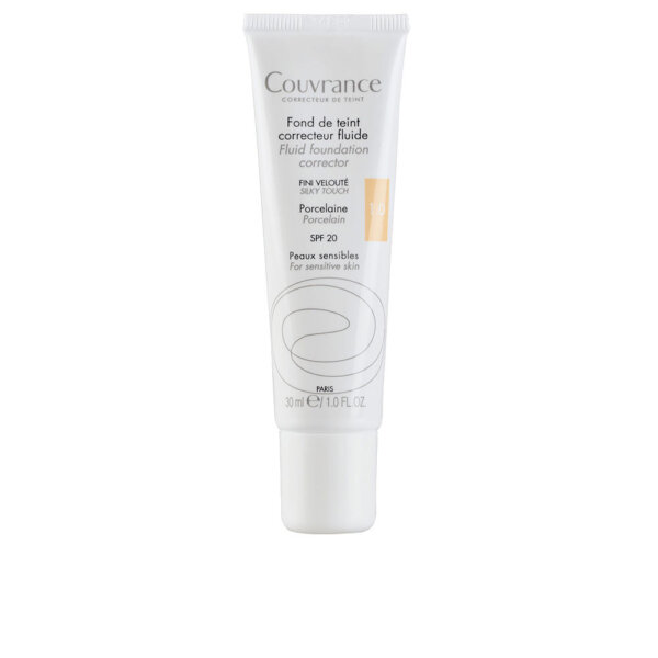 COUVRANCE fluid makeup base for sensitive skin #sand 30 ml Couvrance Fluid Makeup Base