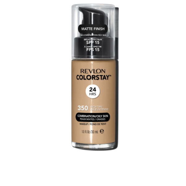 COLORSTAY foundation combination/oily skin #350-rich tan 30 ml Colorstay Foundation Combination Oily