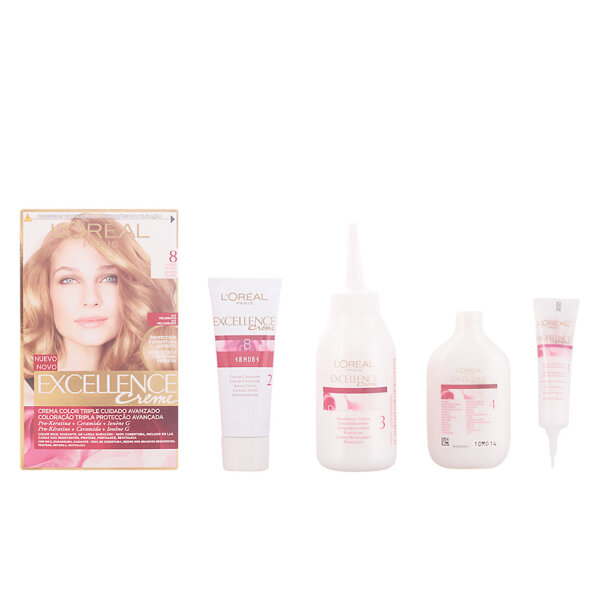 EXCELLENCE Creme dye #8-light blonde 192 ml Excellence Creme Dye toon 8