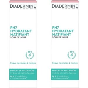 Diadermine pH7 Hydrating Mattifying Day Cream Tube - dehydrated oily skin 50 ml